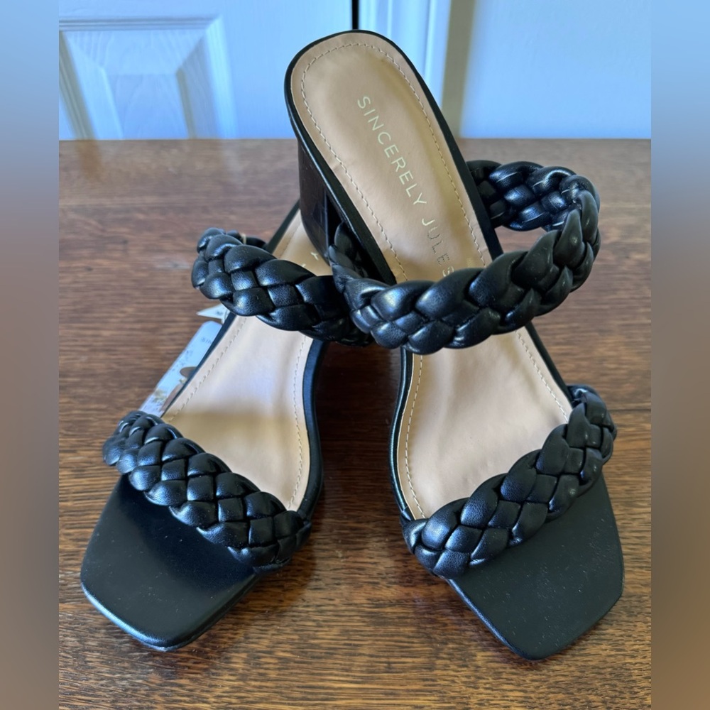 Sincerely Jules Iris - Strappy Block Heeled Sandals